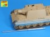 Aber 35L-084 128mm PaK 44 L/55 gun barrel for Sd.Kfz.186 Jagdtiger (1:35)	